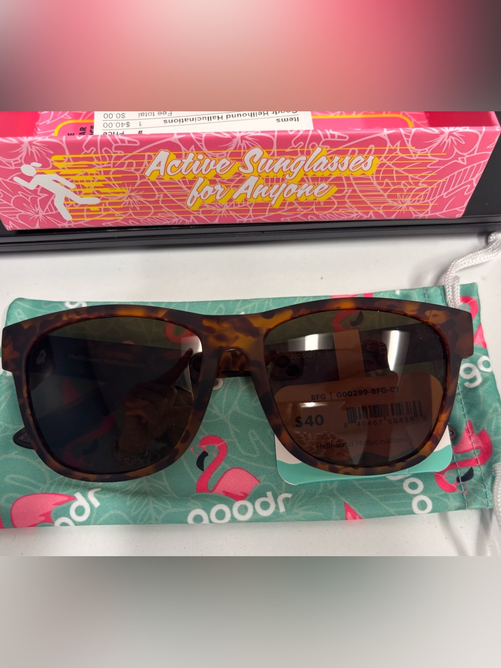 Unisex Women’s GOODR Tortoiseshell Sunglasses with Brown Lenses NEW